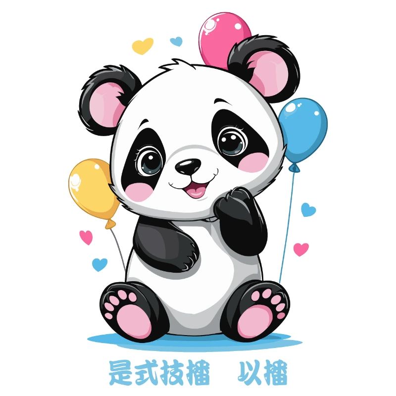 Süße Panda Bär