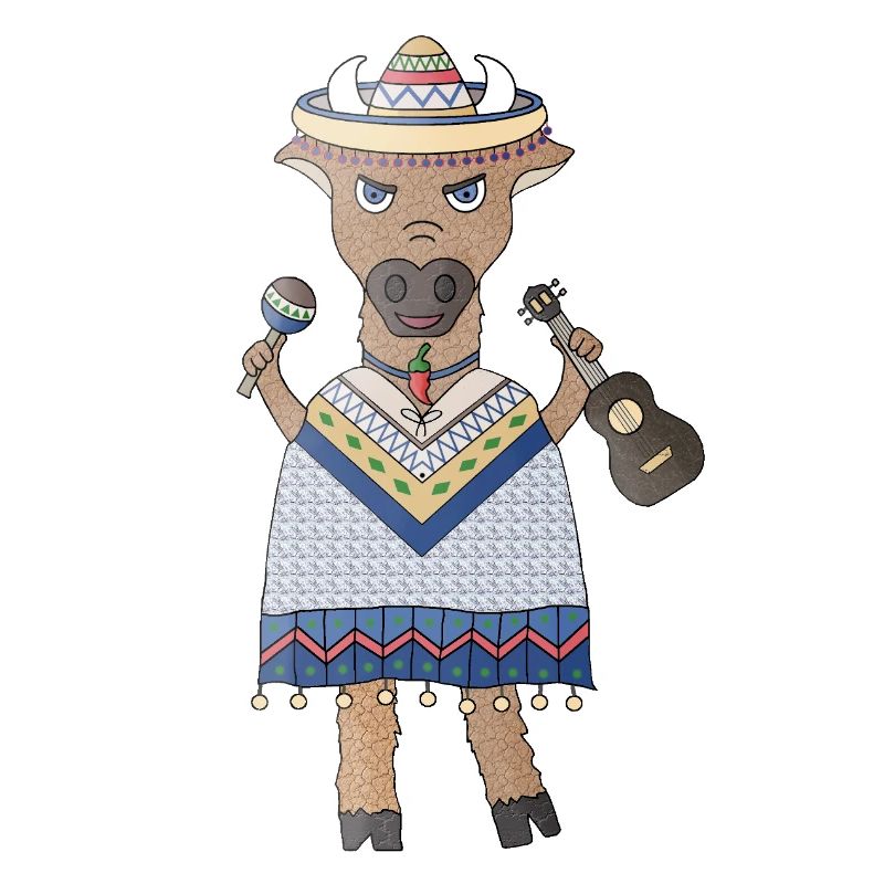 Stier Samba Rhythmus im Blut