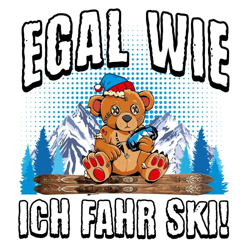 Peu importe comment je roule à ski en peau