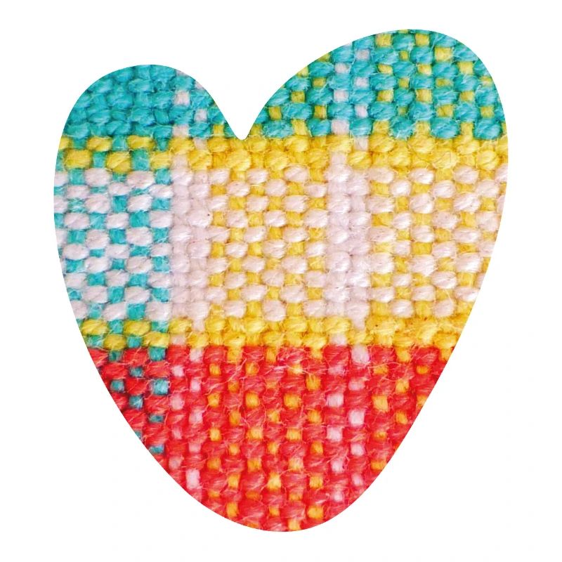 Herz Stoff Textil Love Liebe Muster Valentinstag
