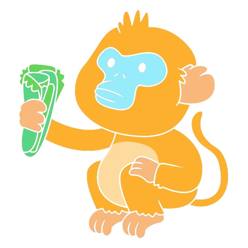 Snub-nosed monkey Monkey Chimpanzee