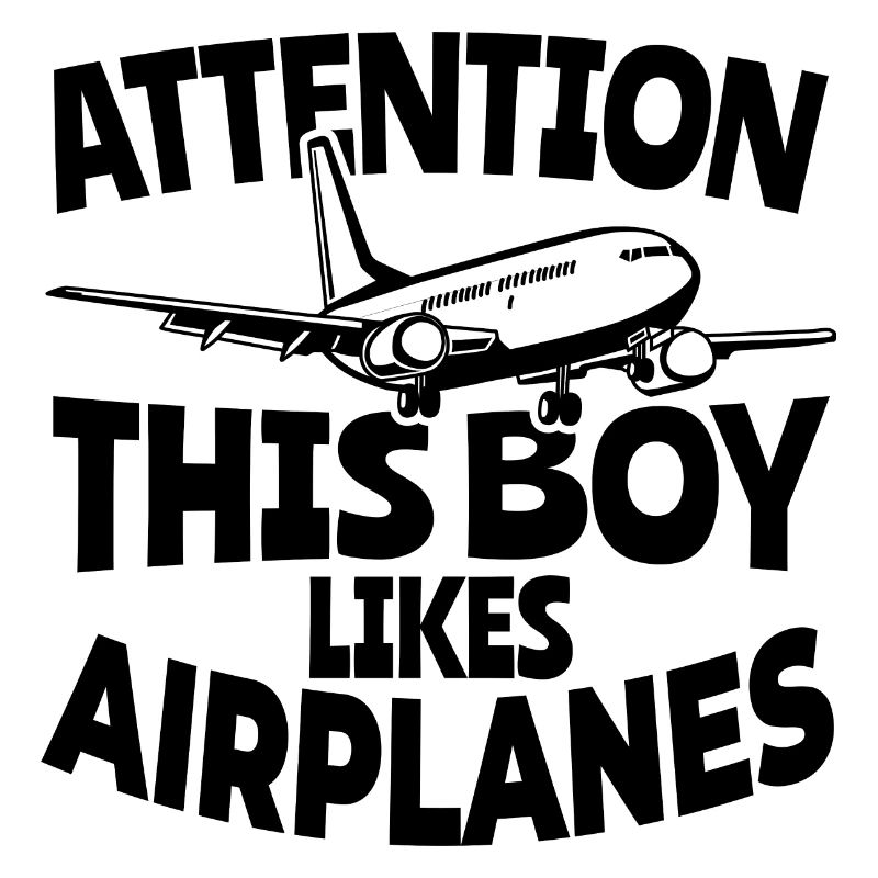 Flugzeug Junge