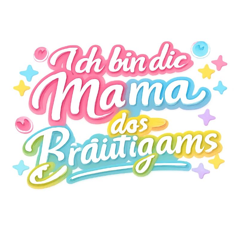 Mama des Bräutigams Geschenkidee