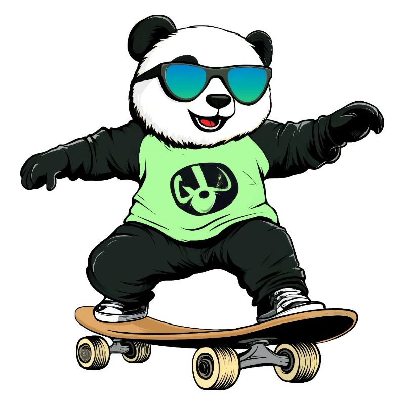 Panda Skateboard