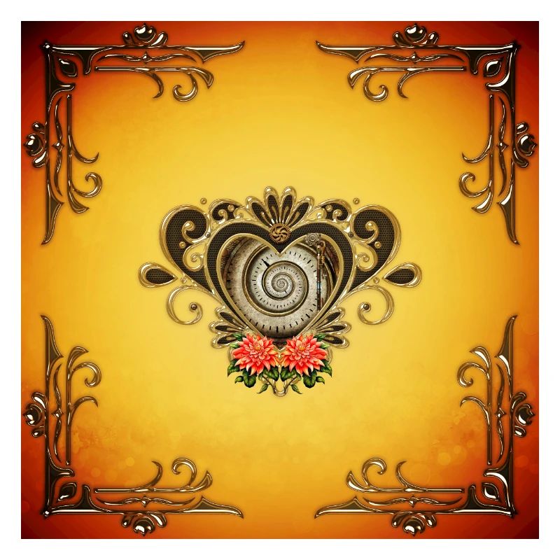 Wunderbares Steampunk-Herz