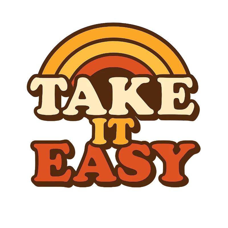 Take It Easy Retro Design