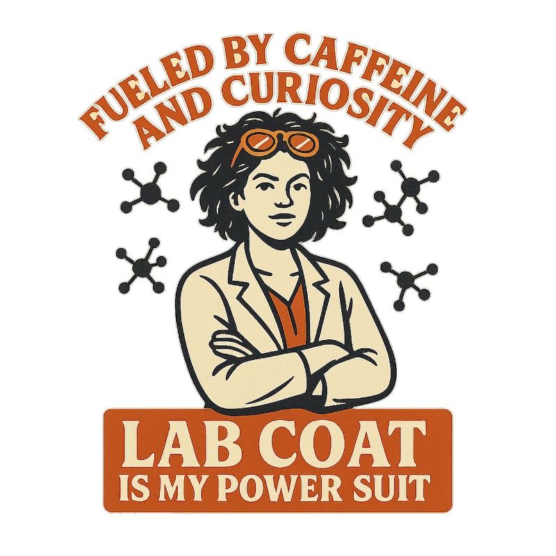 Laborkittel Power-Suit Kaffee