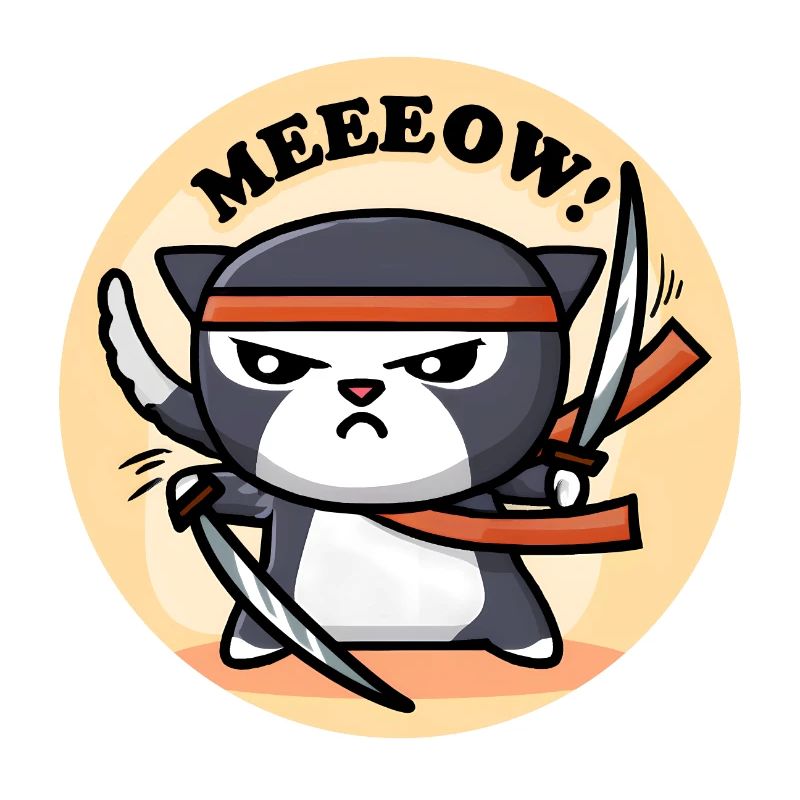 Mignon Chat Ninja
