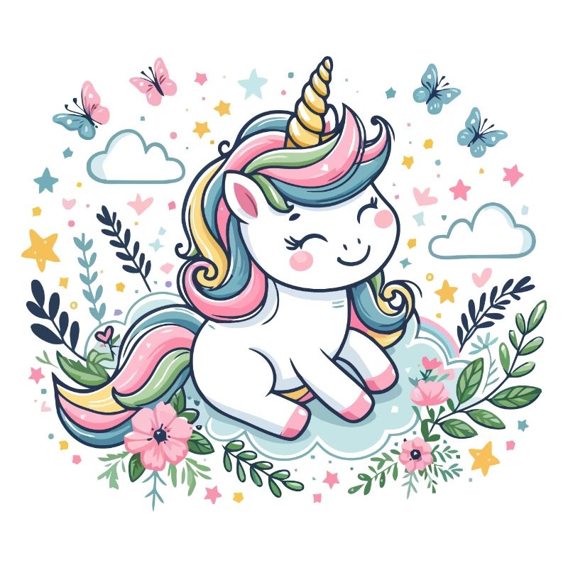 Niedliches Einhorn