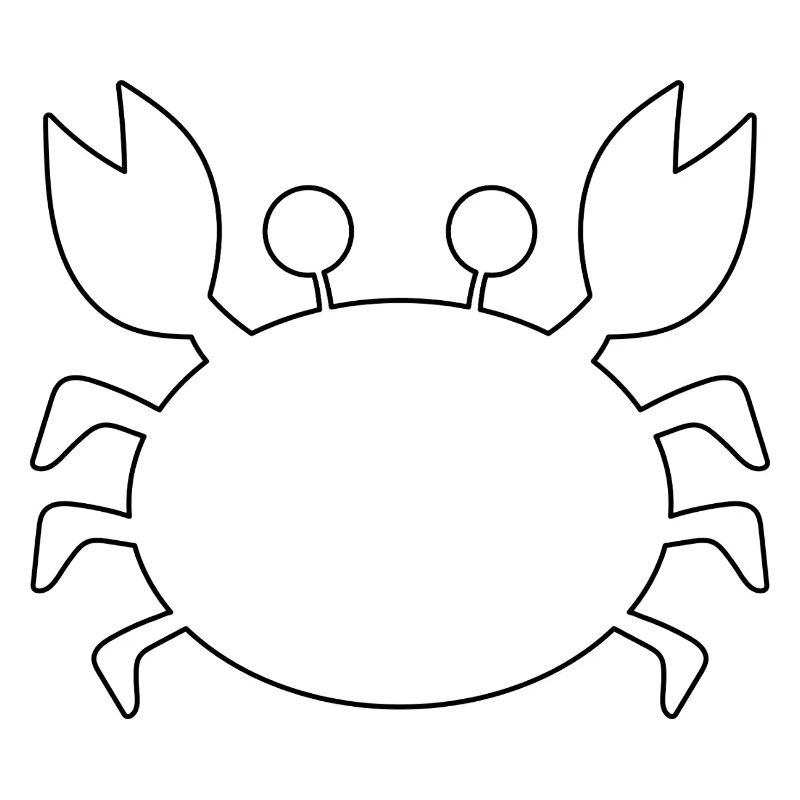 Krabbenumriss