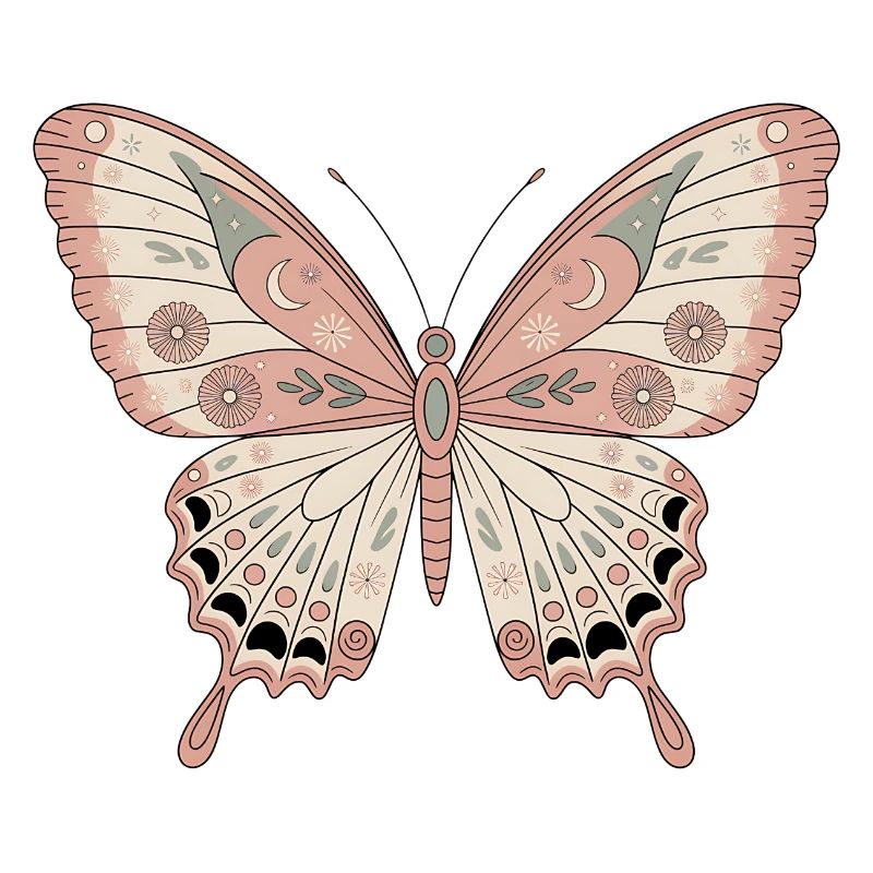 Boho Schmetterling