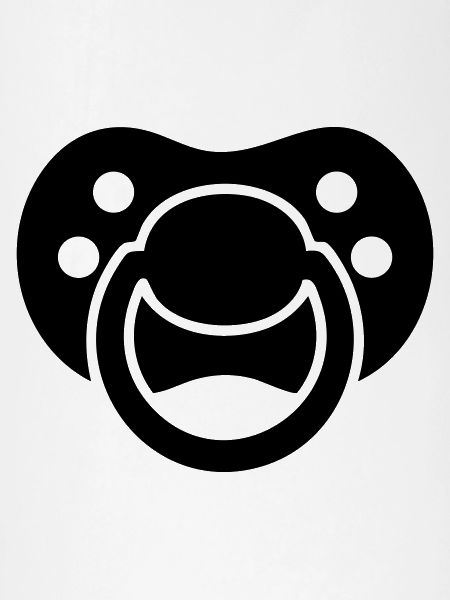 Schnuller Silhouette – Baby Design