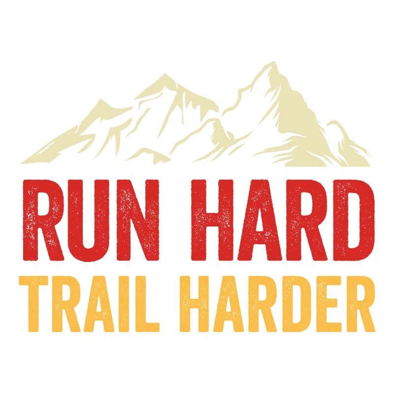 Courez fort. Trail plus difficile