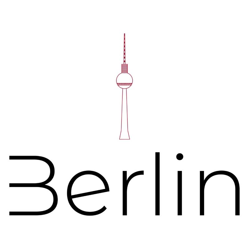 Berliner Fernsehturm Silhouette