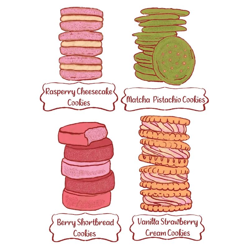Pastellcookies Stack-Design