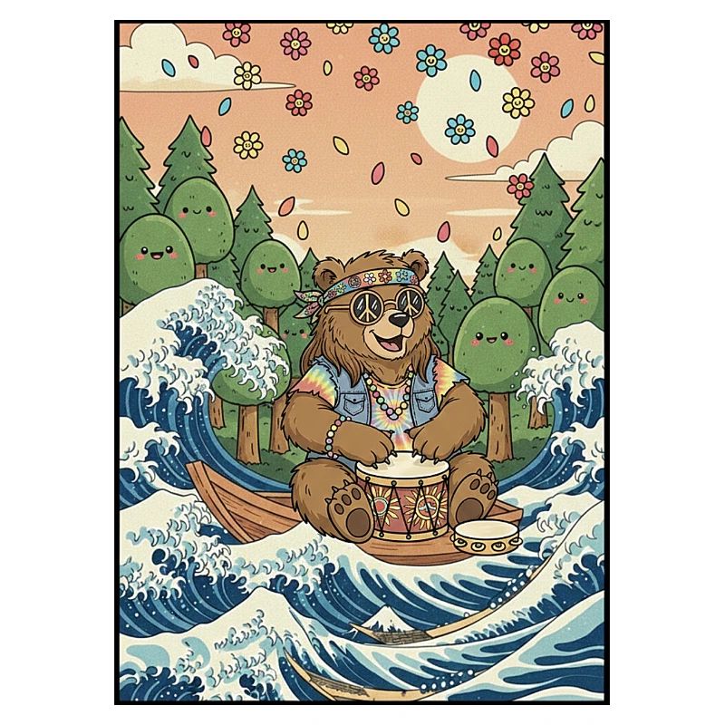 Kawaii Hippie Baer