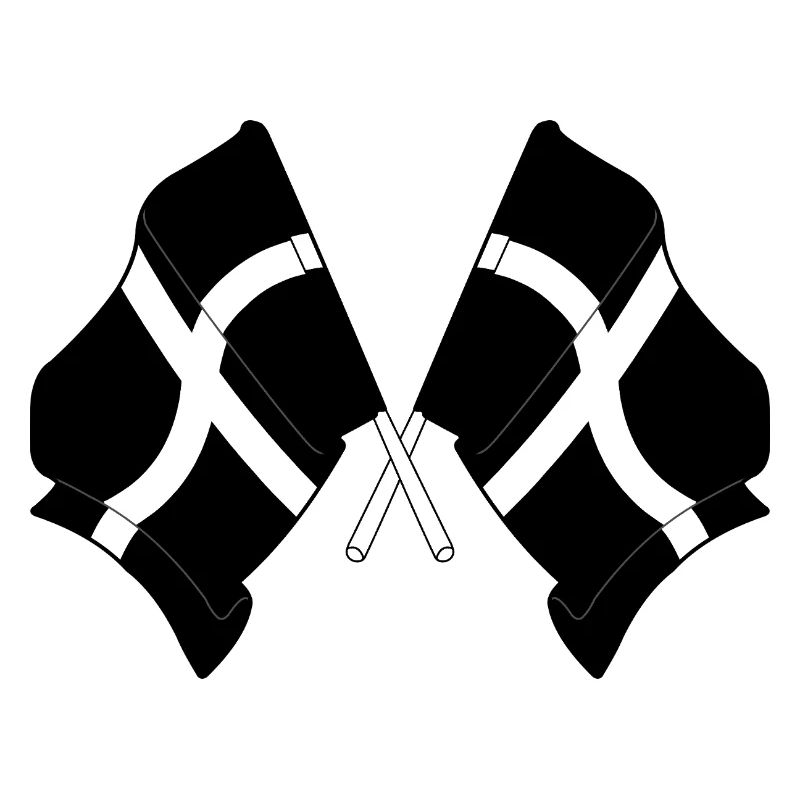 Drapeaux croisés de Cornouailles