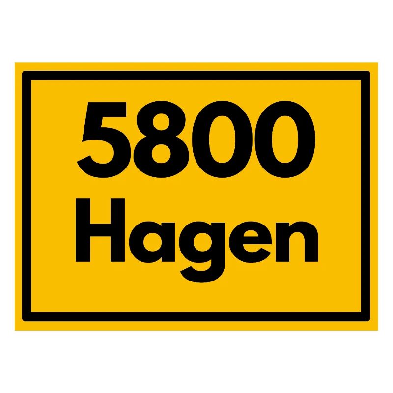 ANCIEN CODE POSTAL RETRO 5800 HAGEN STOLZ