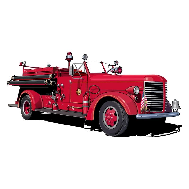 Fire engine vintage car