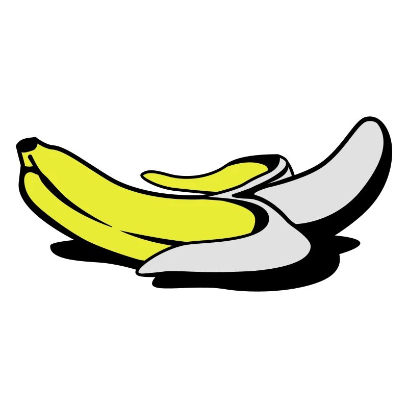 Nackte Banane