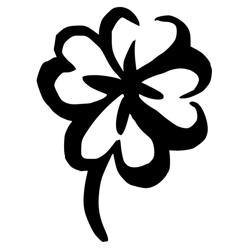Kleeblatt Glücks-Symbol