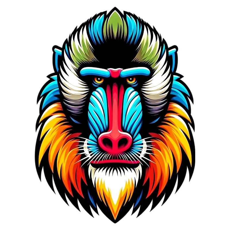 Mandrill-Affe