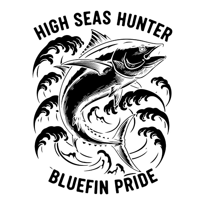 Seefischer Thunfisch-Blauflossenjäger