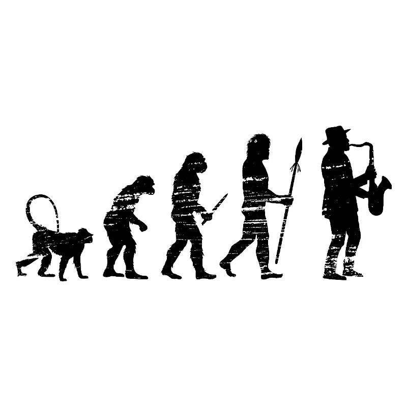 Saxophon Musik Evolution