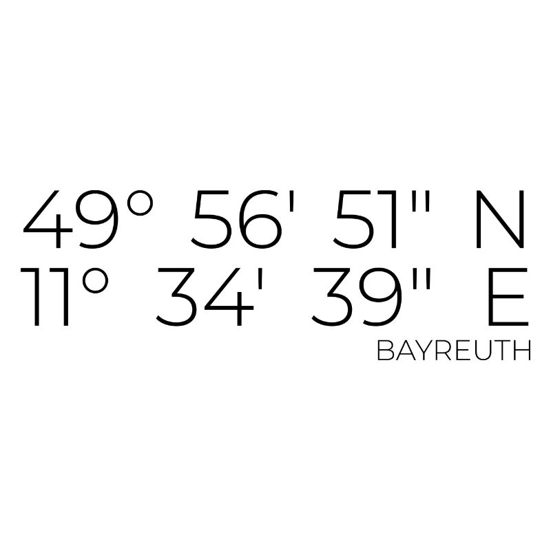 coordinates Bayreuth