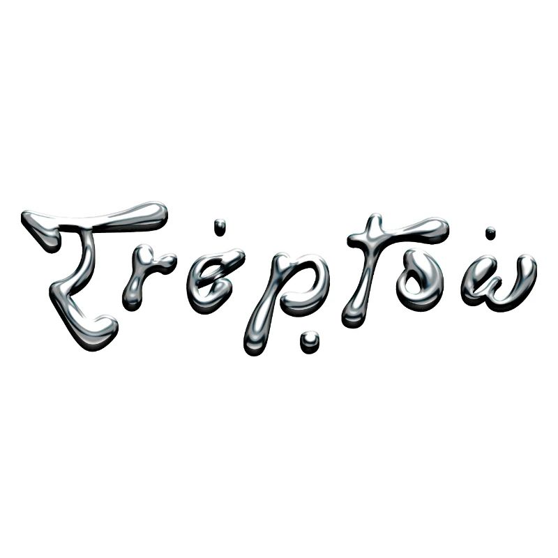 Treptow Liquid Chrome Typography