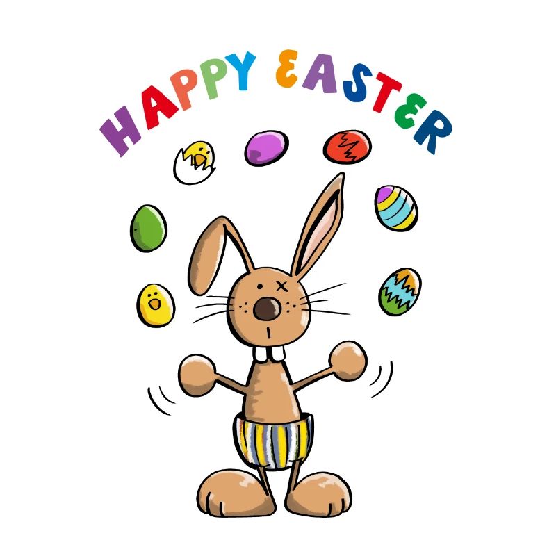Happy Easter Osterhase - Bunny