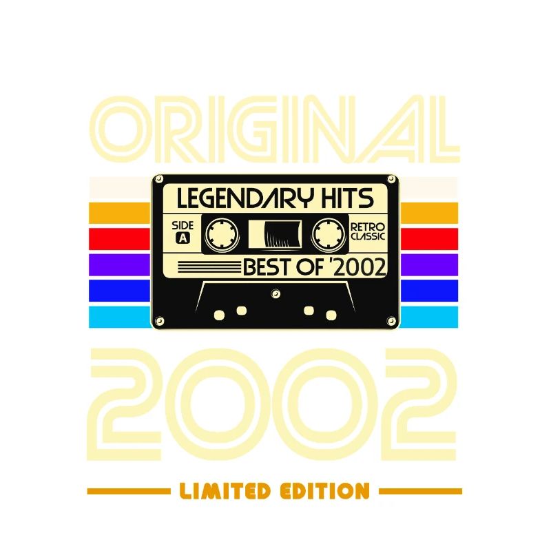 Original 2002 Cassette Retro