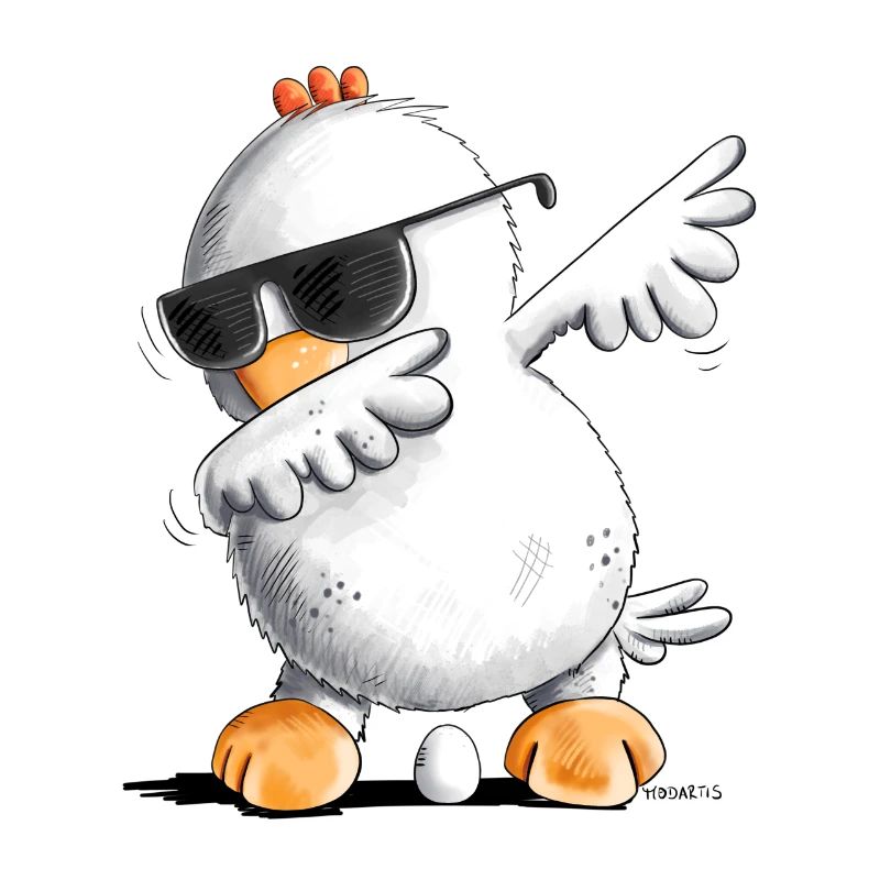 Dab Dance Chicken I Dabbendes Chicken I Dabbing Animals