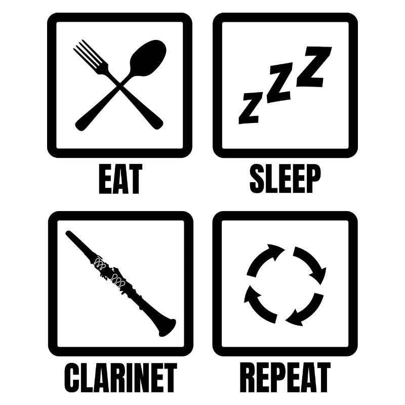 Clarinetists' schedule