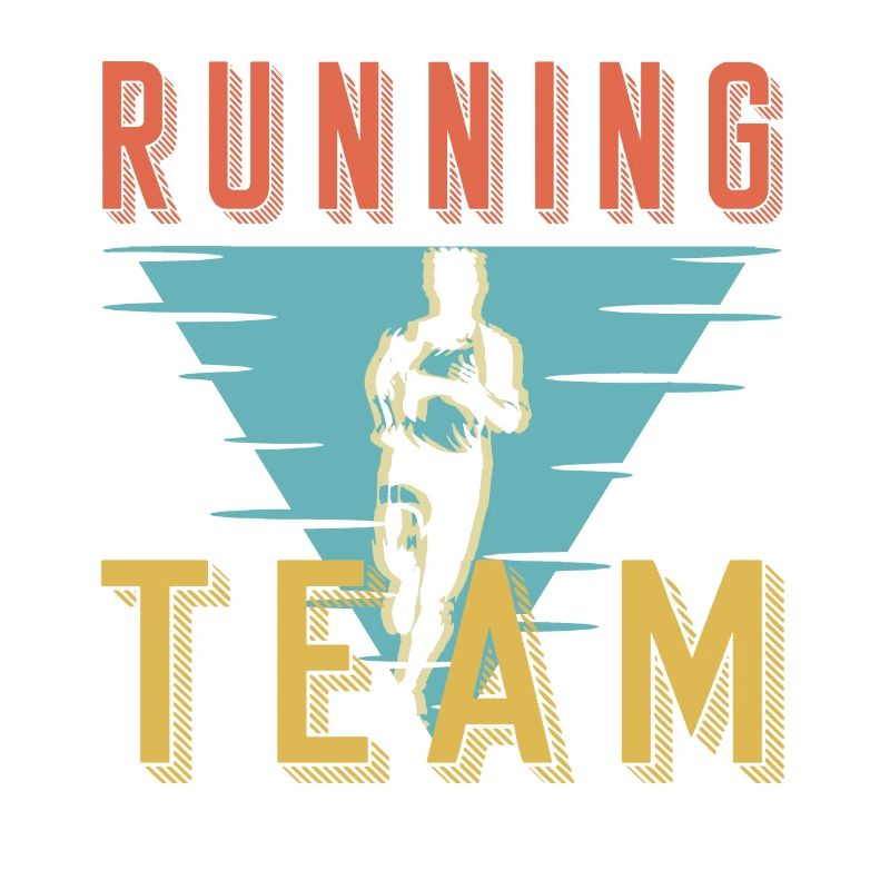 Graphique du Club de Sprint de l’équipe de course rétro