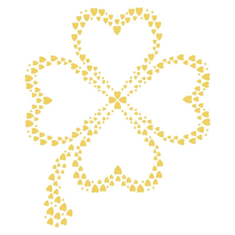 Funkelndes Klee Design
