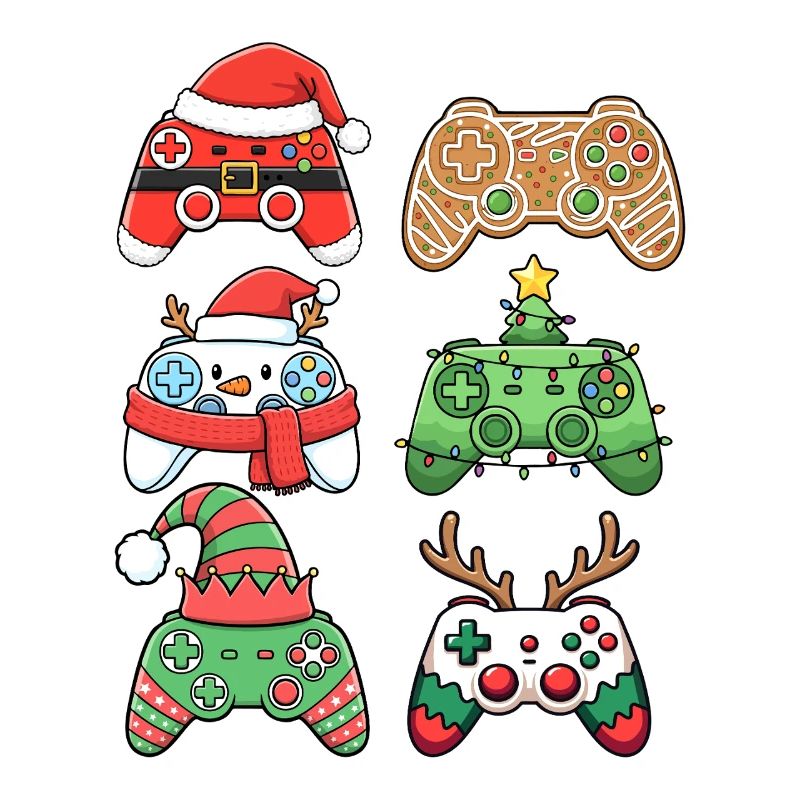 Gaming Controller Weihnachten Gamer Videospiele