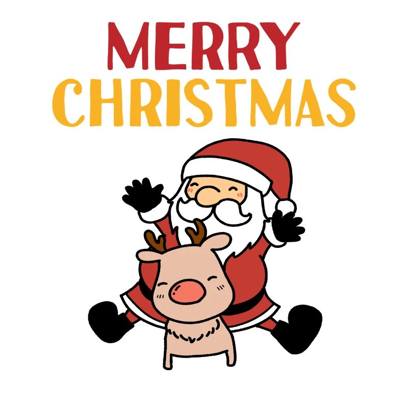 Frohe Weihnachten - Weihnachtsmann Geschenkidee