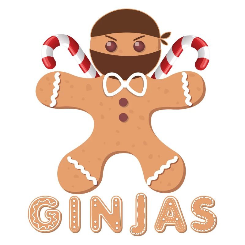 Maskierter Gingerbread mit Zuckerguss