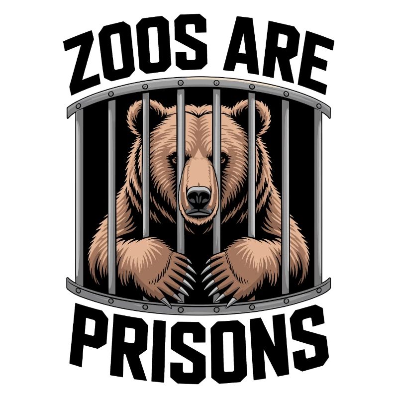 Bär hinter Gittern Motiv