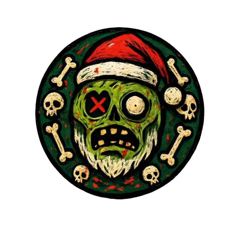 Zombie-Weihnachtsmann