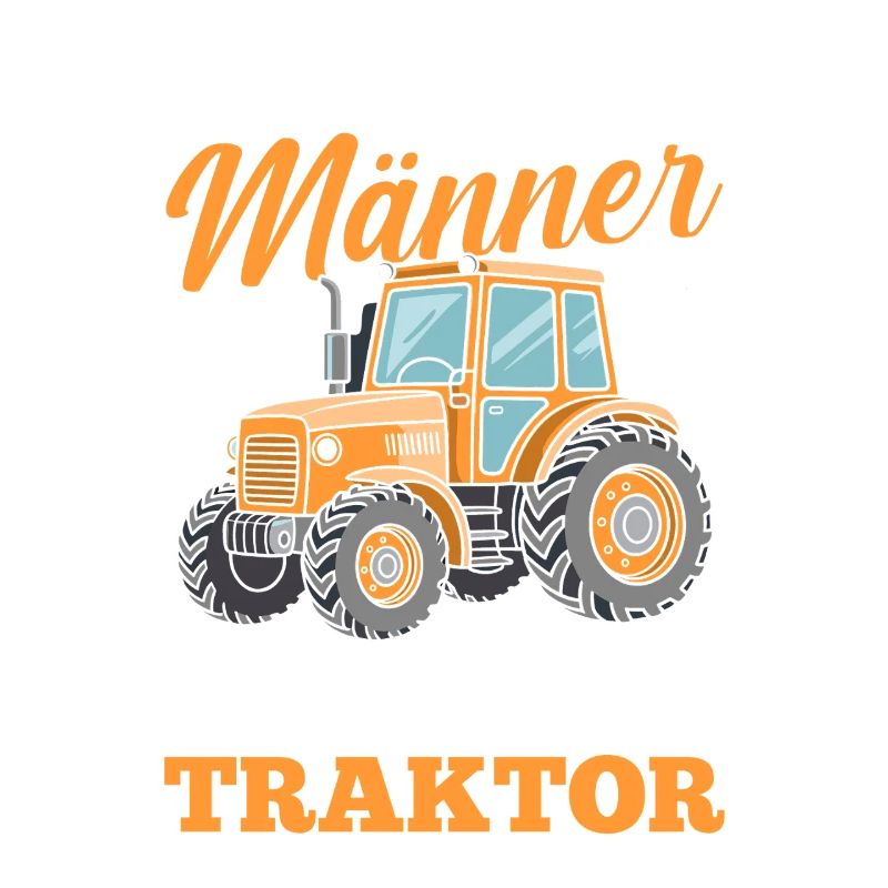 Trecker Landwirt Bauer Traktorfahrer Traktor