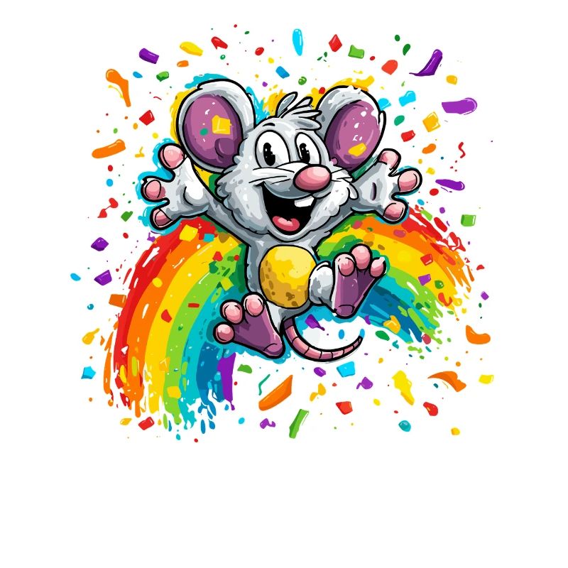 Rainbow Mouse Color Shower