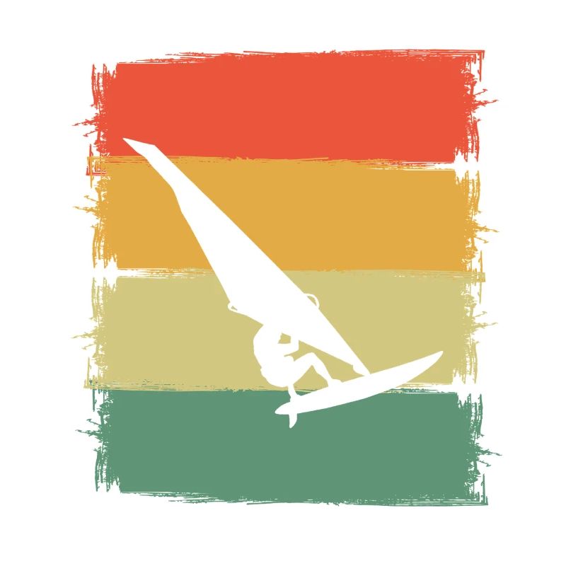 Windsurfer Silhouette