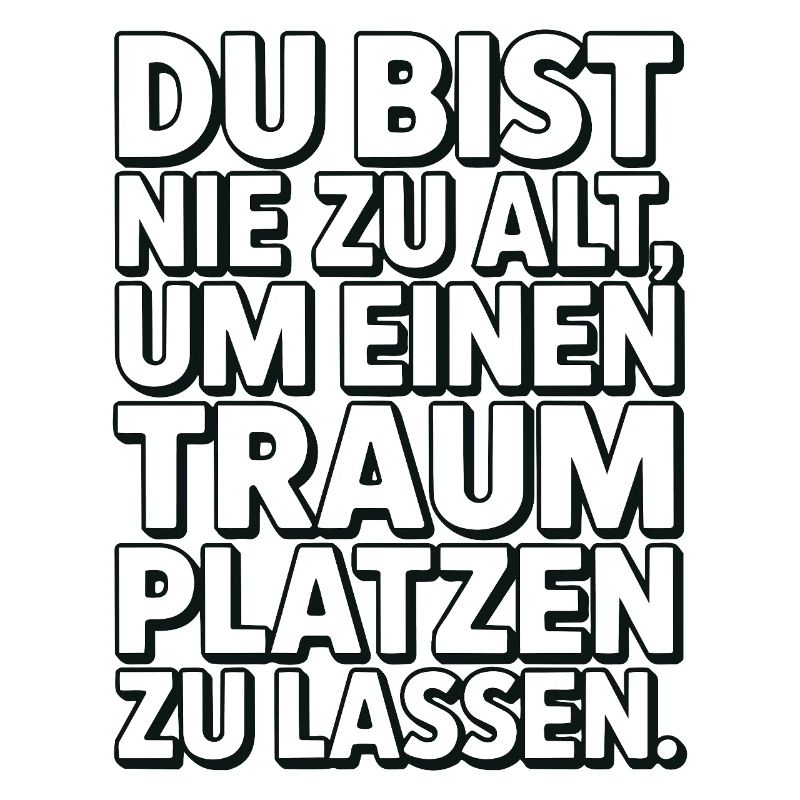 Conception de Dream Burst Never Too Old