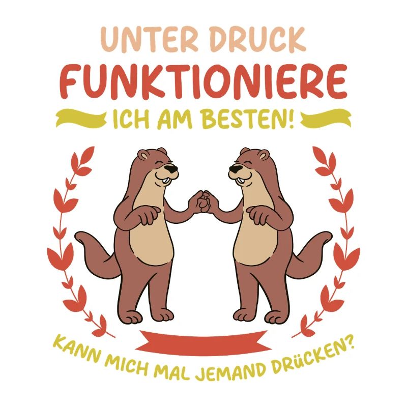 Süßes Otter Design