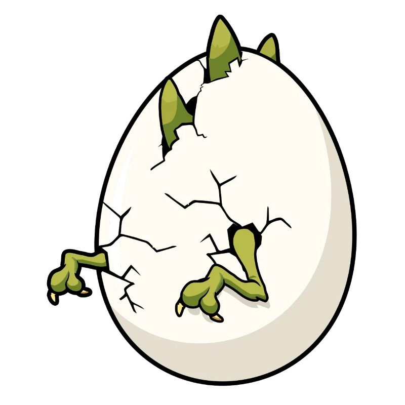 Ostern mit gebrochener Eiblüte
