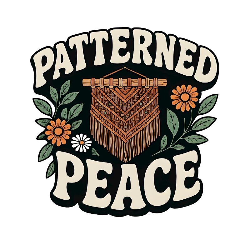 Gemusterte Ruhe | Makramee Boho