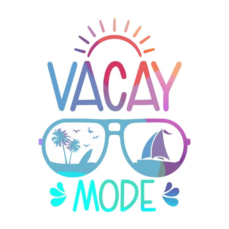 Vacay Mode Sunglasses Beach Vibe