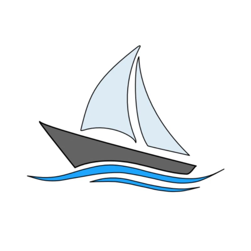Schiff auf hoher See